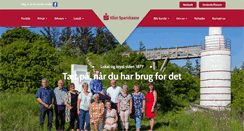 Desktop Screenshot of klimsparekasse.dk