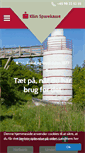 Mobile Screenshot of klimsparekasse.dk